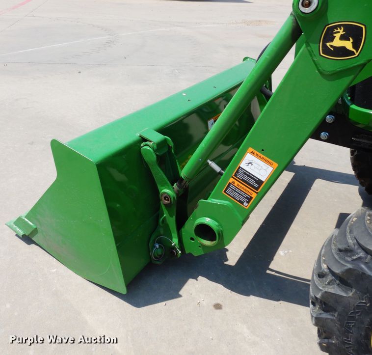 image for item DH8502 2020 John Deere 3038E  MFWD tractor