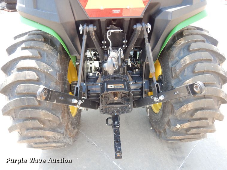 image for item DH8502 2020 John Deere 3038E  MFWD tractor