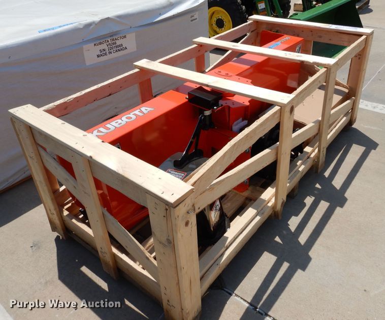image for item DH8503 Kubota V5296  snow blower