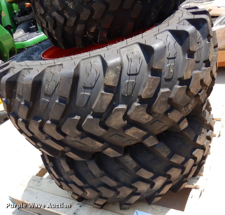 image for item DH8504 (4) Goodyear R14T tires and wheels