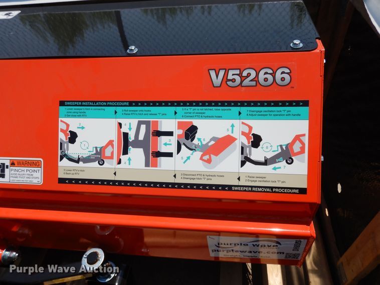 image for item DH8508 Kubota V5266  broom