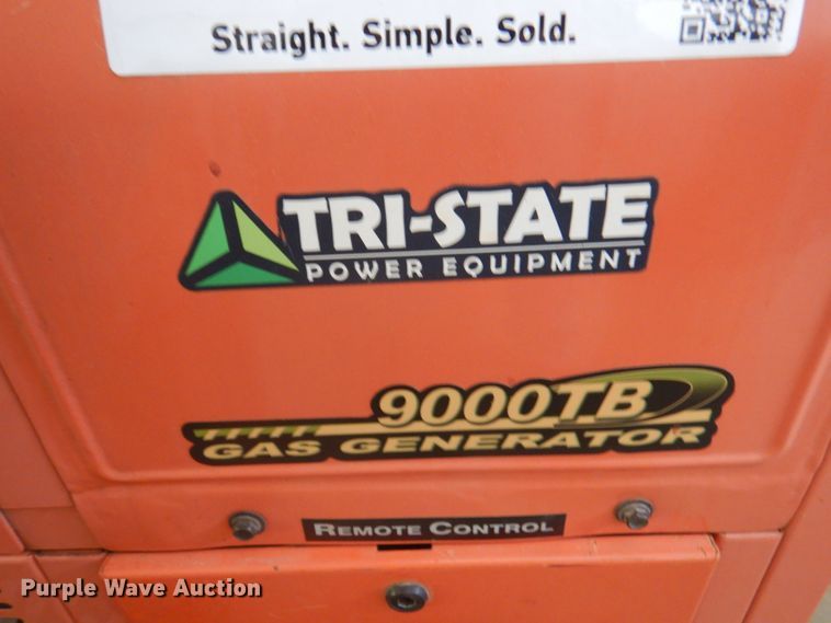 image for item DJ3824 Tri-state 9000TB  generator