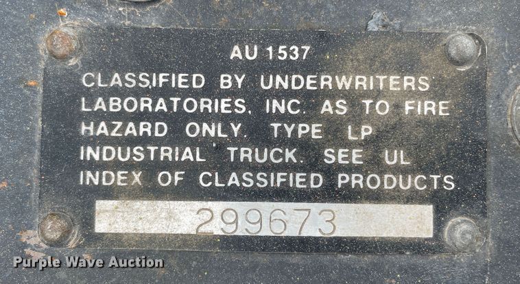 image for item DJ5154 Clark C500-Y35  forklift