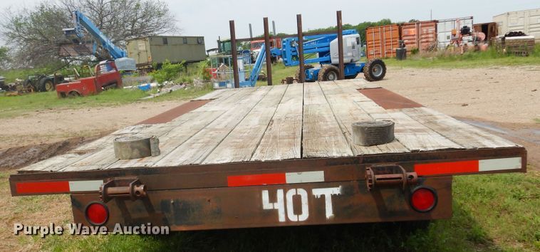 image for item DK0951 1993 FFC  equipment trailer