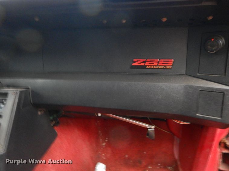 image for item DK8288 1987 Chevrolet Camaro 