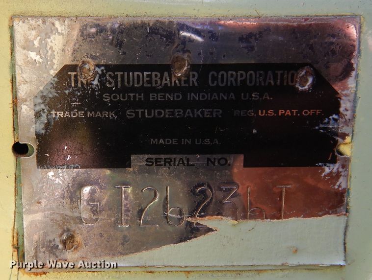 image for item DK8291 1953 Studebaker