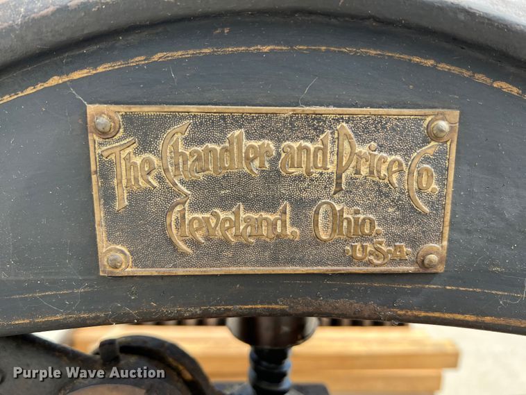 image for item DL4265 The Chandler & Price Co.  paper cutter