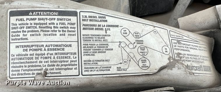 image for item DL4272 2000 Ford F550 Super Duty XL  flatbed truck