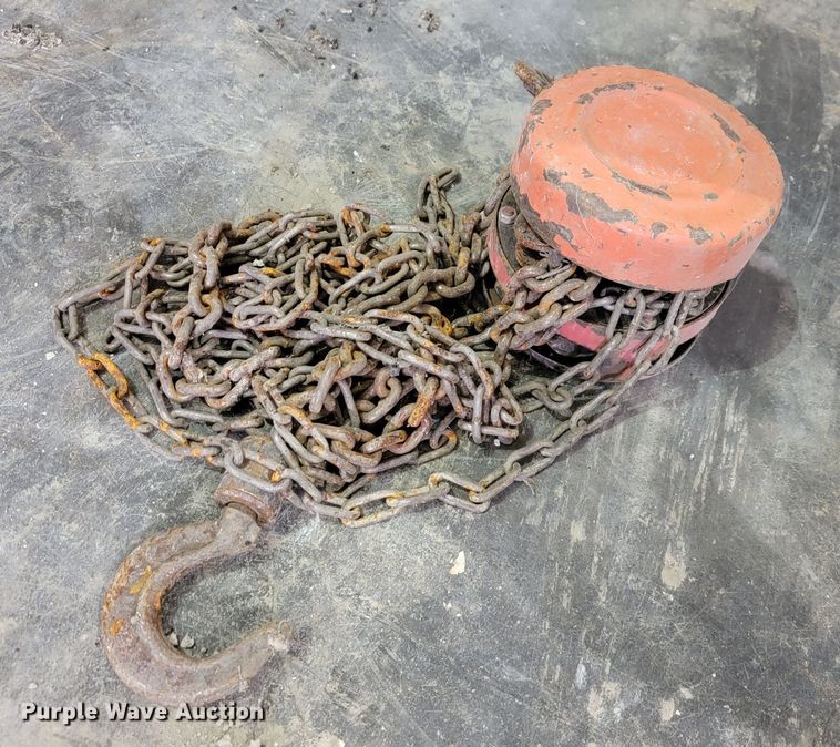 image for item DL4337 A-frame chain hoist