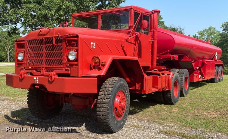 image for item DM4141 1986 Am General  fuel truck