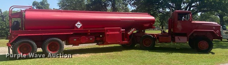 image for item DM4141 1986 Am General  fuel truck