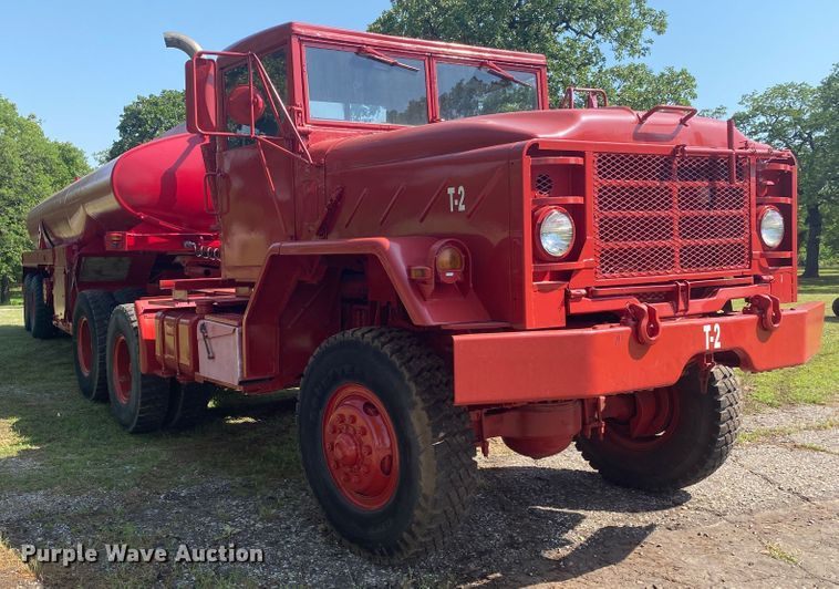 image for item DM4141 1986 Am General  fuel truck