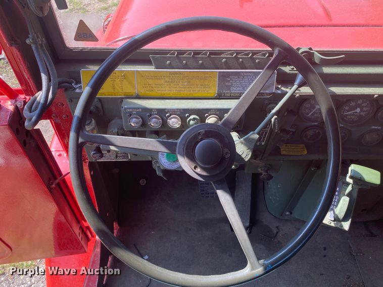 image for item DM4141 1986 Am General  fuel truck