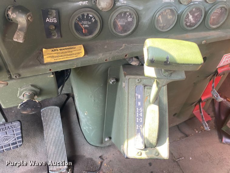 image for item DM4141 1986 Am General  fuel truck