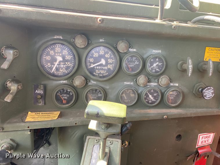 image for item DM4141 1986 Am General  fuel truck