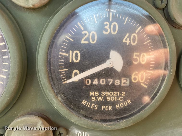 image for item DM4141 1986 Am General  fuel truck