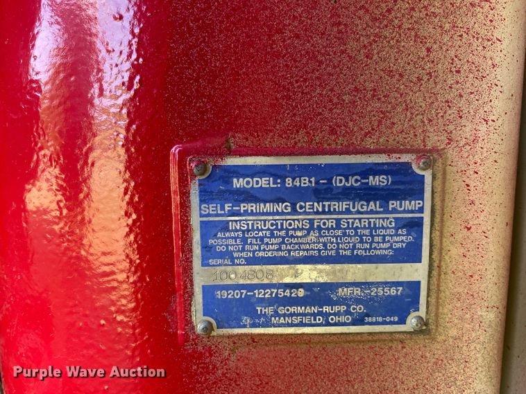 image for item DM4141 1986 Am General  fuel truck