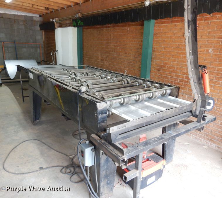 image for item DN0349 Masterform  cold form ribbed panel roll former