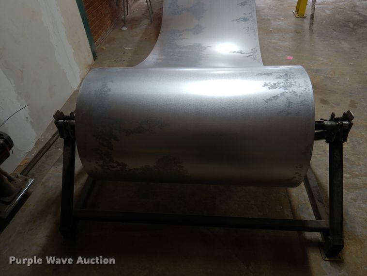 image for item DN0349 Masterform  cold form ribbed panel roll former