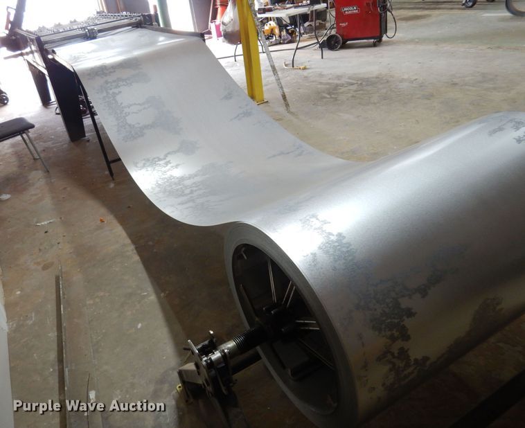 image for item DN0349 Masterform  cold form ribbed panel roll former