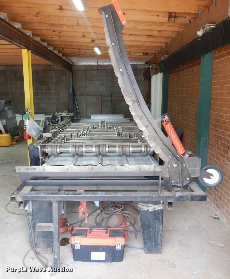 image for item DN0349 Masterform  cold form ribbed panel roll former