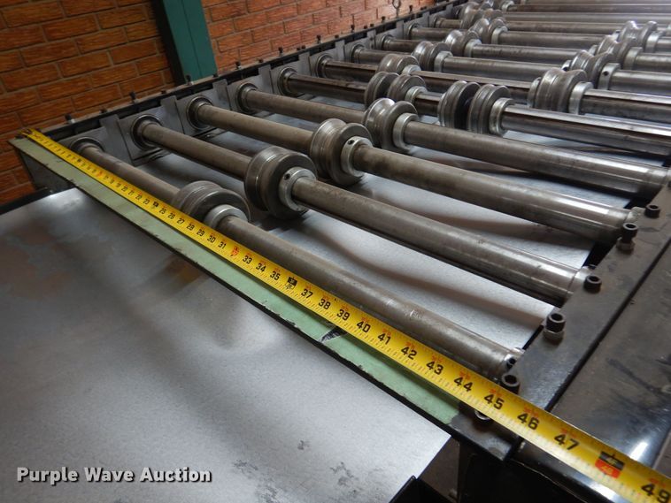 image for item DN0349 Masterform  cold form ribbed panel roll former