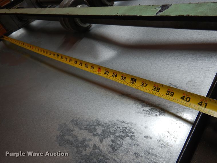 image for item DN0349 Masterform  cold form ribbed panel roll former