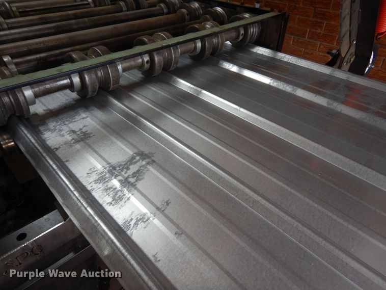 image for item DN0349 Masterform  cold form ribbed panel roll former