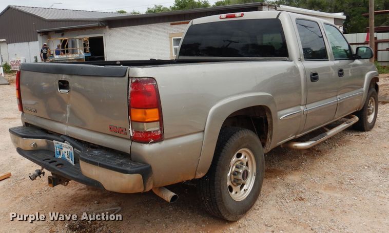 image for item DN0351 2001 GMC Sierra 1500  Crew Cab pickup truck