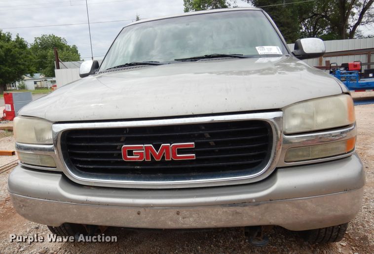 image for item DN0351 2001 GMC Sierra 1500  Crew Cab pickup truck
