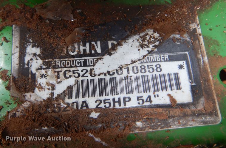 image for item DN0354 John Deere ZTrak Z520A  ZTR lawn mower