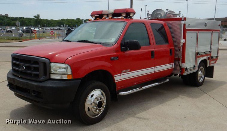 image for item DP4022 2003 Ford F550 Super Duty  Crew Cab brush fire truck