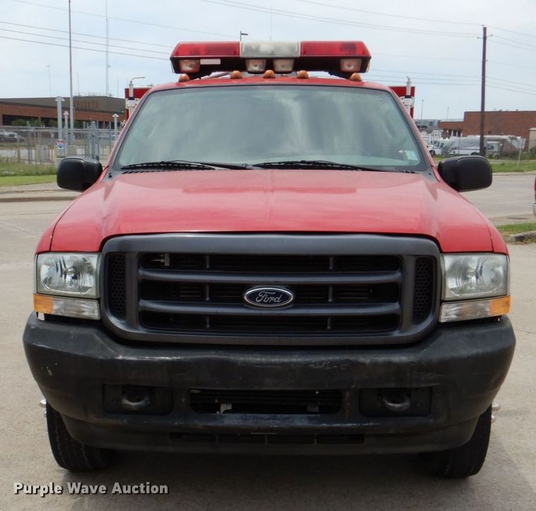 image for item DP4022 2003 Ford F550 Super Duty  Crew Cab brush fire truck