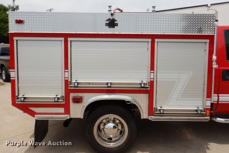 image for item DP4022 2003 Ford F550 Super Duty  Crew Cab brush fire truck