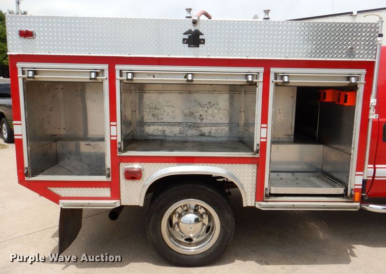 image for item DP4022 2003 Ford F550 Super Duty  Crew Cab brush fire truck