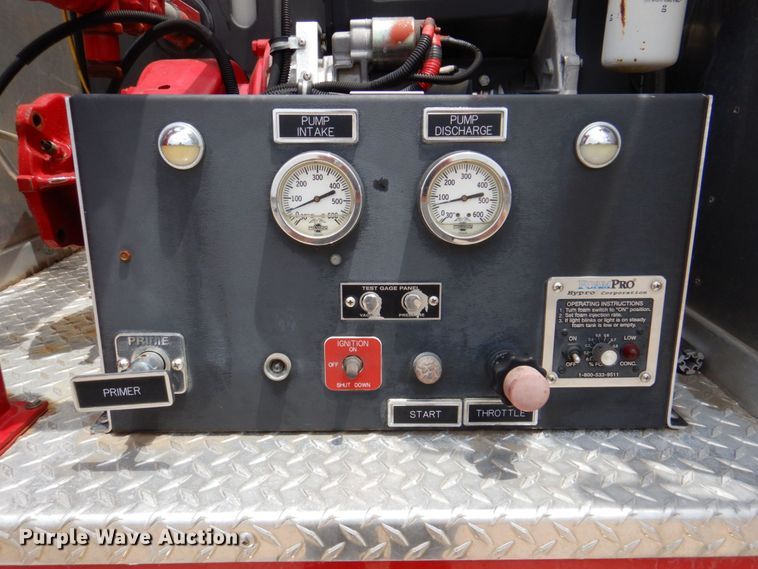 image for item DP4022 2003 Ford F550 Super Duty  Crew Cab brush fire truck