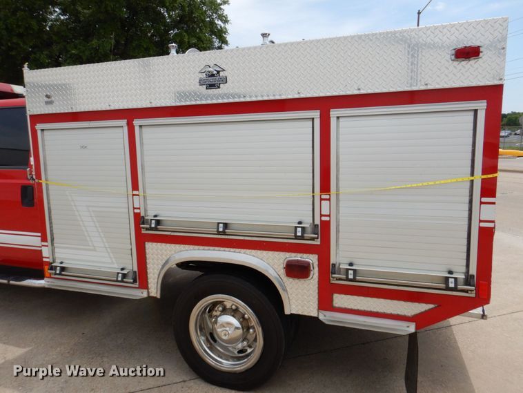 image for item DP4022 2003 Ford F550 Super Duty  Crew Cab brush fire truck