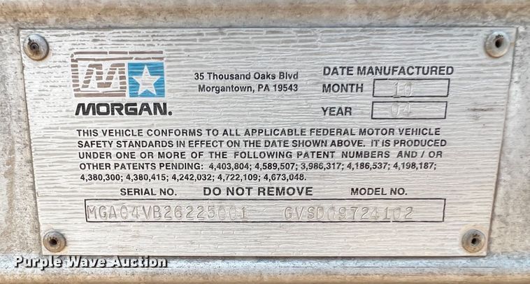 image for item DP4023 2005 International 4300  box truck