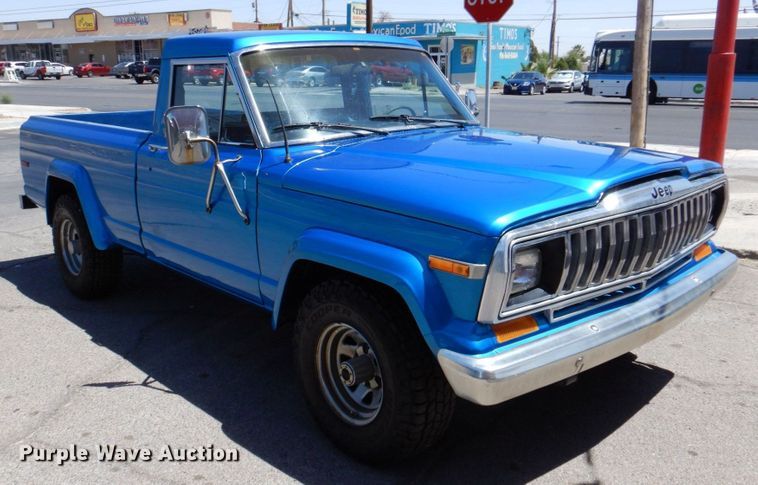 image for item DP4027 1981 Jeep J10  pickup truck