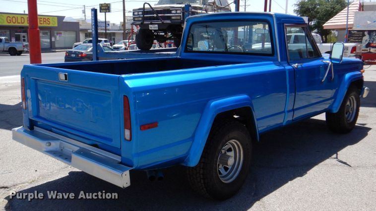 image for item DP4027 1981 Jeep J10  pickup truck
