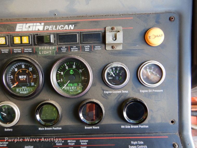 image for item DP4030 1998 Elgin Pelican Series P  street sweeper truck