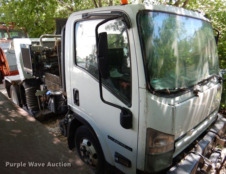 image for item DP4032 2012 Isuzu NPR HD  street sweeper truck