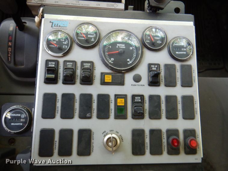 image for item DP4032 2012 Isuzu NPR HD  street sweeper truck