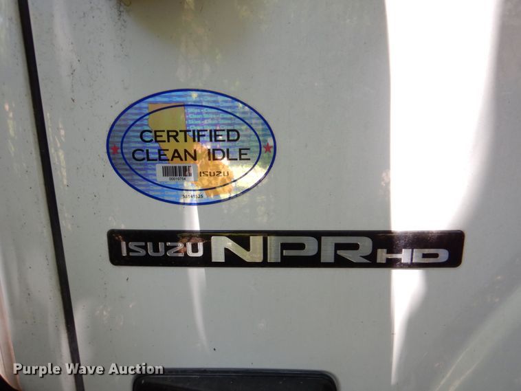 image for item DP4032 2012 Isuzu NPR HD  street sweeper truck