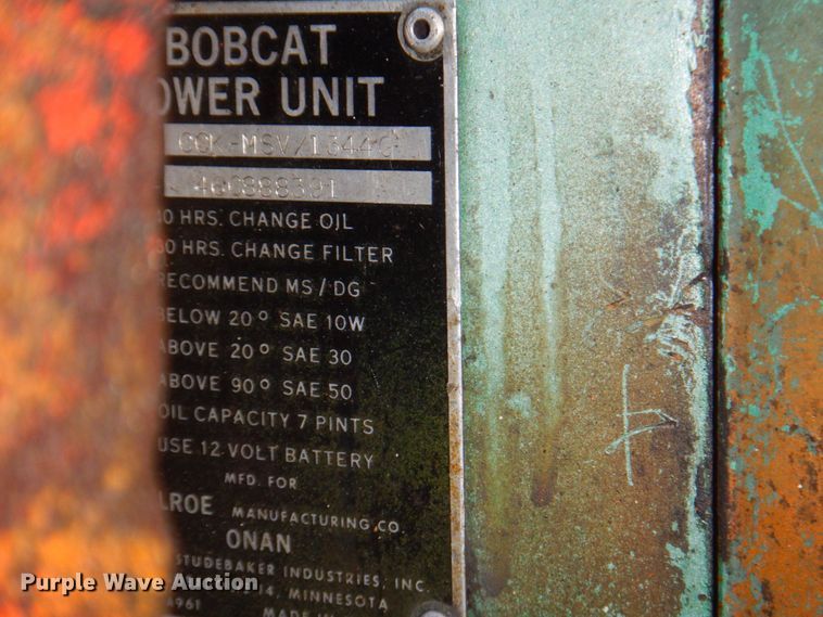 image for item DP4213 Melroe 444  skid steer loader