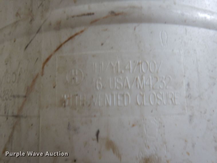 image for item DR0446 Approximately 25 plastic barrels