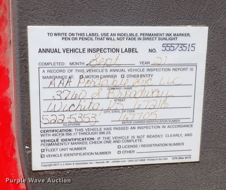 image for item DS7097 2004 Freightliner Business Class M2  vacuum truck