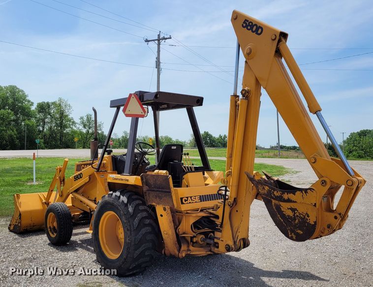 image for item FC9130 1983 Case 580D  backhoe