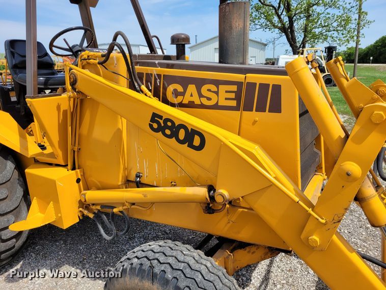 image for item FC9130 1983 Case 580D  backhoe