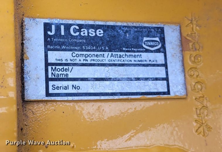 image for item FC9130 1983 Case 580D  backhoe